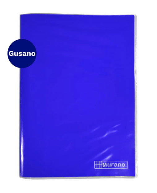 carpeta plastificada oficio azul
