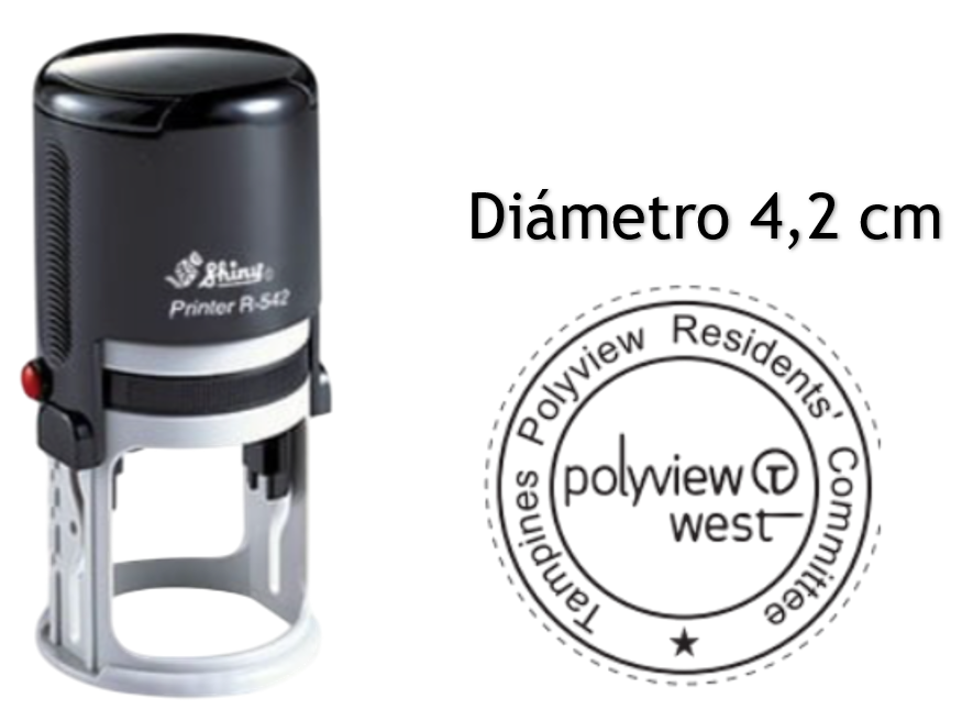 Timbre circular R-542